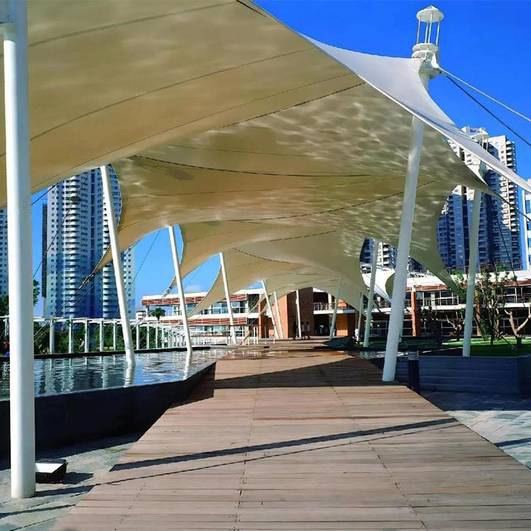 四平膜结构景观棚