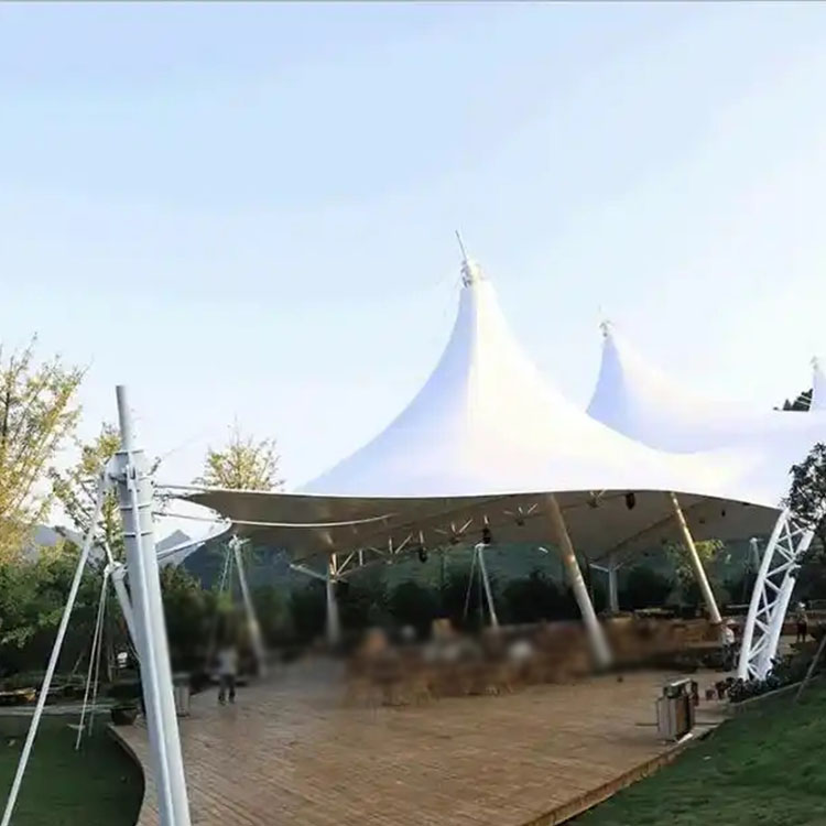 四平膜结构景观棚